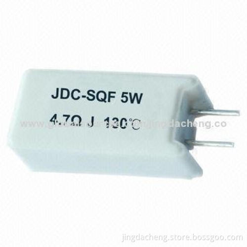 Thermal Fuse Resistor, Respond Quickly to Overloading as Well as to External Over-heating